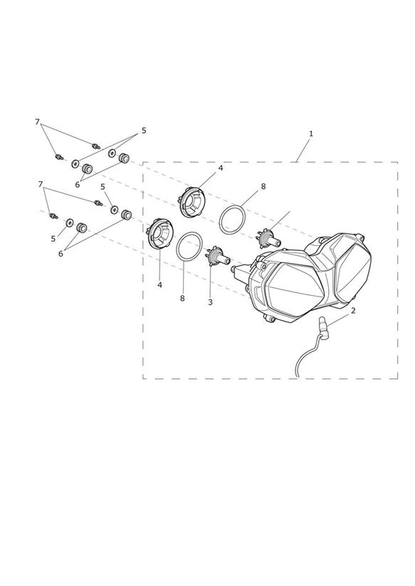 Headlight - Explorer XRT