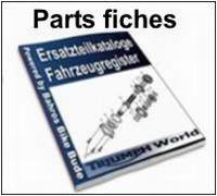 Parts Fiches for all Triumphs
