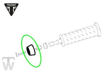 Lenkerendgewicht (nur 1x lagernd) Daytona 675 bis FIN381274