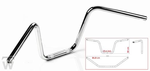 APE Hanger Chrom hoher Lenker ohne Riser ** (1x TW-Angebot) Bobber bis AC1195