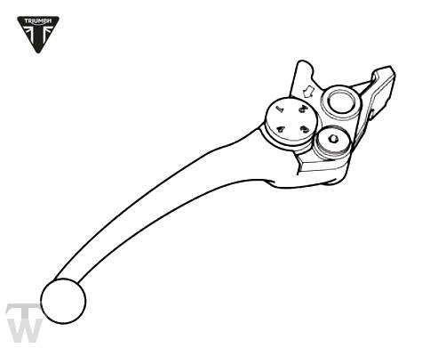 Bremshebel Trident 660 bis BU6463