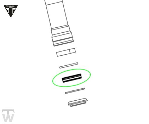 Fork Seal Street Triple S from VIN 974463