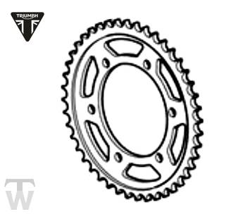 Kettenrad 525 / 46 Zähne Street Triple RS ab FIN 966534