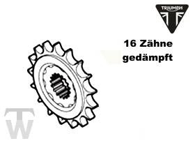 Sprocket 16 Teeths 525 Street Triple RS up to VIN 965682