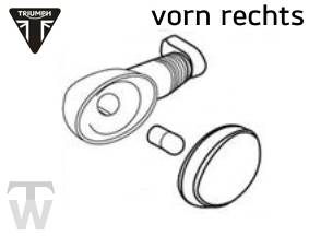 Blinker vorn rechts (nur 1x lagernd) Street Twin ab FIN AB9715