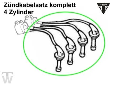 Zündkabelsatz 4 Zylinder Daytona 900 & 1200