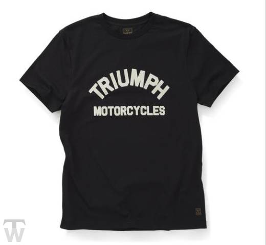 Triumph Burnham Jet Black Gr.M (nur 2x lagernd) - Herren T-Shirts & Freizeit