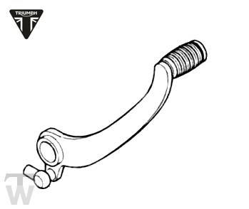 Schalthebel (nur 1x lagernd) Speedmaster EFI bis FIN469049