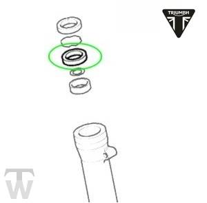 Gabelsimmerring Speedmaster EFI bis FIN469049