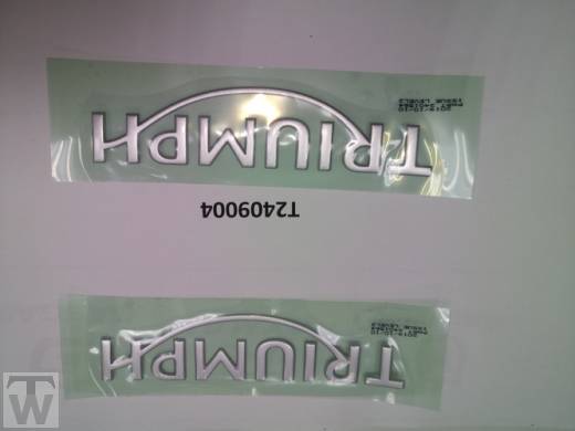 KIT 2PCS, Tank Label, 130MM, SILVER