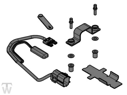 Diebstahl Tracker Montagekit Street Triple RS ab FIN 966534