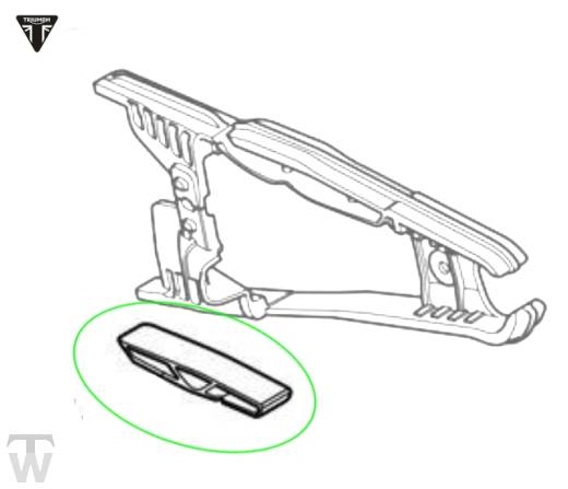 Kettenführung Dämpfer (nur 1x lagernd) Daytona 660