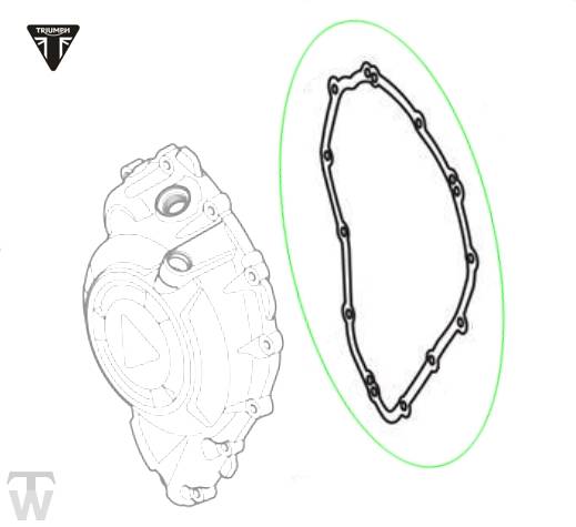 Kupplungsdichtung (1x TW-Angebot) Speed Triple 1200 RS bis CD3147