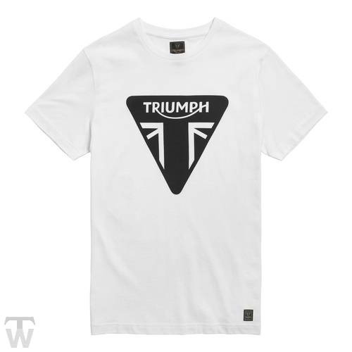 Triumph Helston White Gr.S (nur 1x lagernd) - Herren T-Shirts & Freizeit
