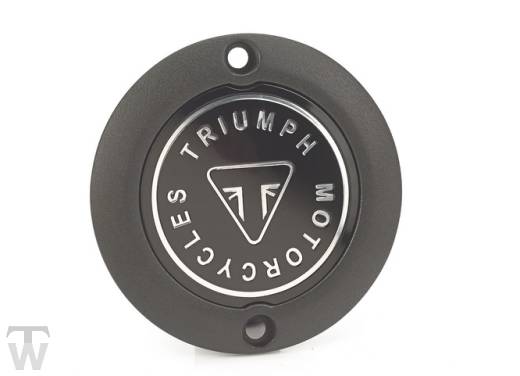 Deckel Kupplung T-Logo dunkel Speed Twin Breitling