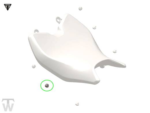 Sitzbank Gummifuss 6mm