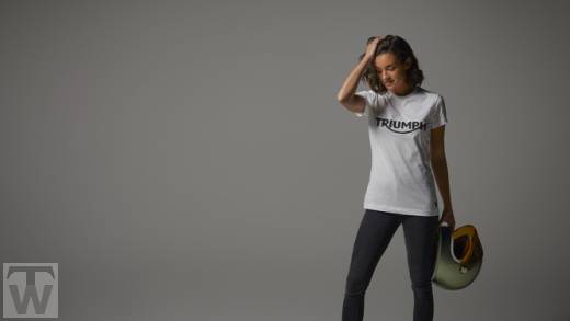 Triumph Gwynedd Ladys White Gr.XL * (nur 1x lagernd) - Damen T-Shirts & Freizeit