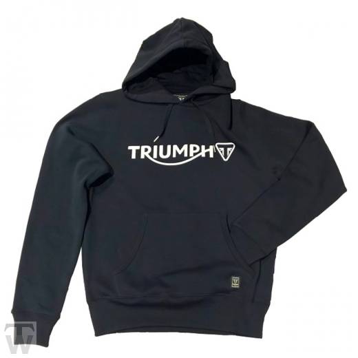 Triumph Cartmel Hoody Black Gr.M * (nur 1x lagernd) - Herren T-Shirts & Freizeit