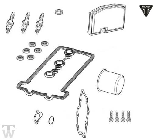 Servicekit Moto2 Daytona 765 Moto2