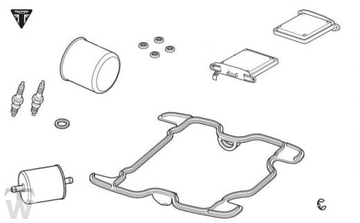 Servicekit (nur 1x lagernd) Speedmaster 1200 ab AC1201