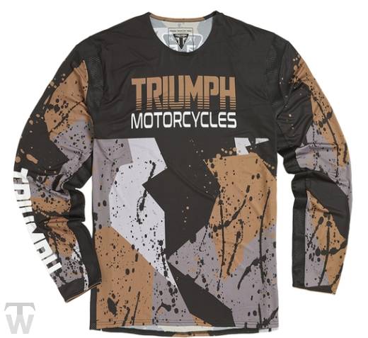 Triumph Camo Jersey Gr.XL (1x TW-Angebot) - Fahrerbekleidung