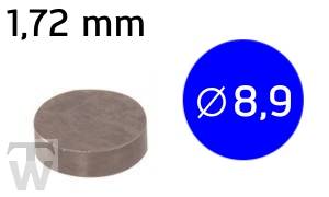 Shim D8.9mm, H1.72mm