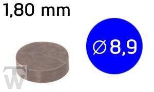 Shim D8.9mm, H1.80mm