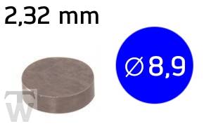 Shim D8.9mm, H2.32mm
