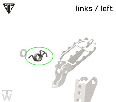 Fussrastenfeder links