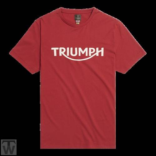 Triumph Bamburgh Red/Bone Gr.XL (1x TW-Angebot) - Herren T-Shirts & Freizeit