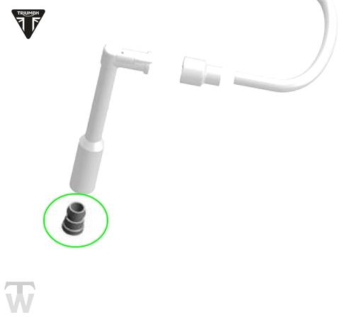 Zündkerzenstecker Dichtung innen