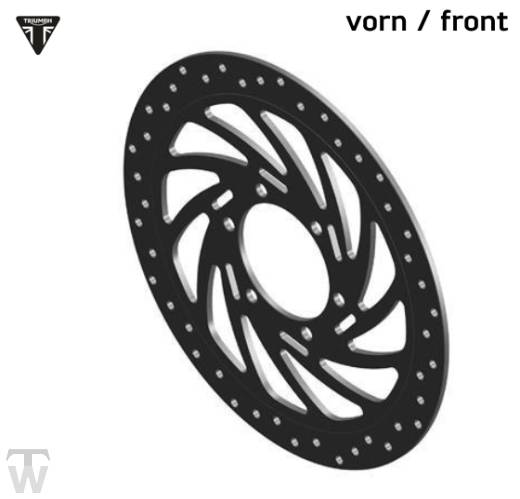 Bremsscheibe vorn Speed 400