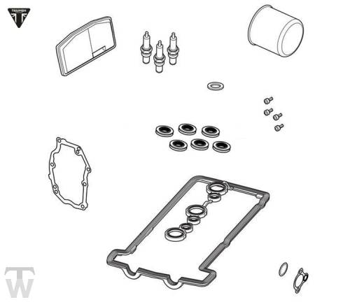 Servicekit  Street Triple S von FIN 803572-968958