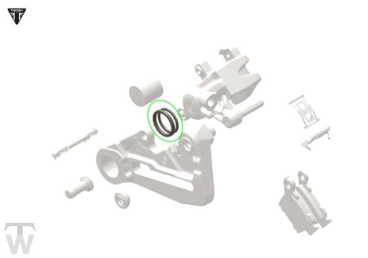 Bremssattel RepSatz hinten TF450-RC