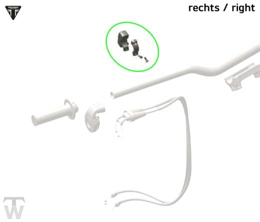 ersetzt durch T2508407 Schaltarmatur rechts