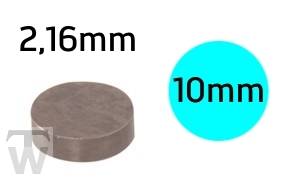 Shim D10mm H2.16mm