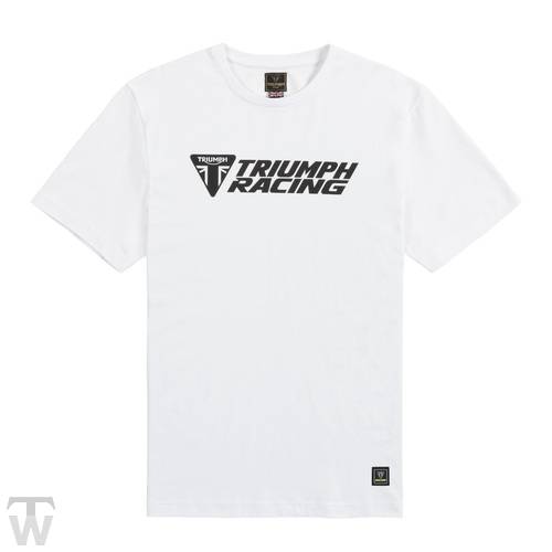 Triumph Racing White Gr.XXL * (nur 1x lagernd) - Herren T-Shirts & Freizeit