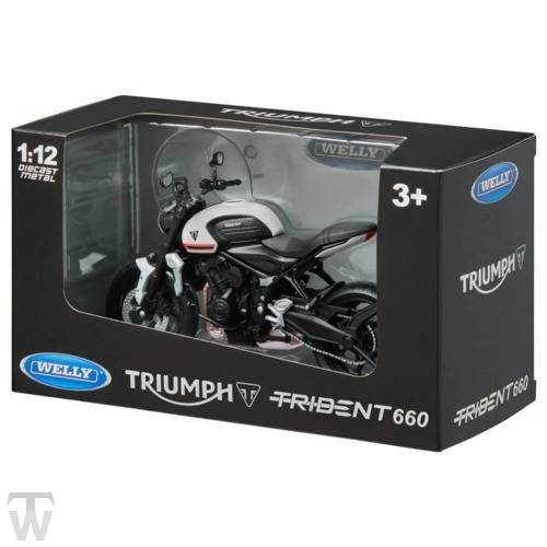 Triumph Minimodell TRIDENT 660 1:12 * (nur 2x lagernd) - Accessoires