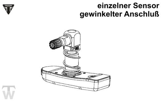 TPMS Sensor 434Mhz 90° einzeln * (nur 2x lagernd) Street Triple RS ab FIN 966534