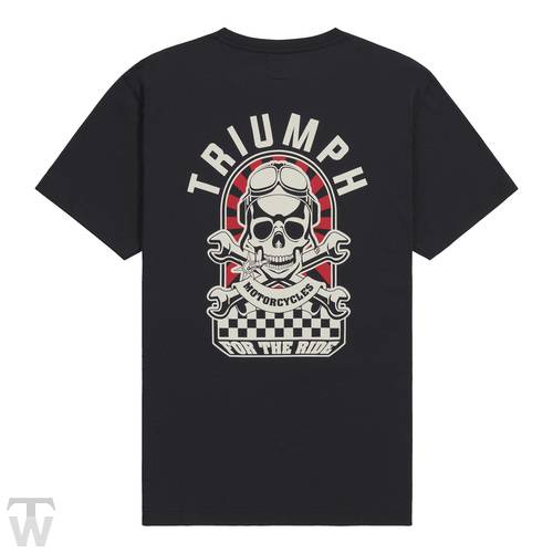 Triumph Hello Moto Black Gr.M (1x TW-Angebot) - Herren T-Shirts