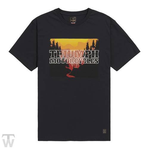 Triumph Road Trip Black Gr.L * (nur 2x lagernd) - Herren T-Shirts