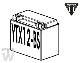Batterie YTX12-BS MF BATT Street Scrambler ab 914448