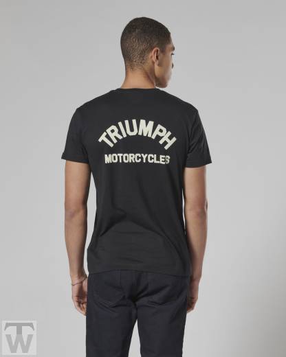 Triumph Ditchling Black Gr.M * (nur 2x lagernd) - Herren T-Shirts