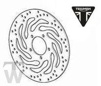 Bremsscheibe vorn links Speedmaster EFI ab FIN469050