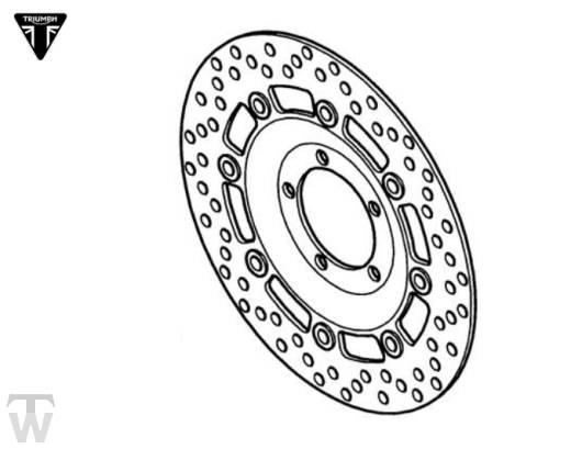 Bremsscheibe vorn (nur 2x lagernd)