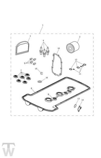 Servicekit - Tiger 1200 XCx