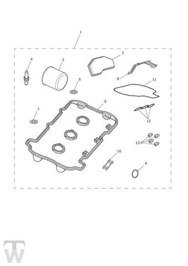 Servicekit - Speed Triple S from VIN867685