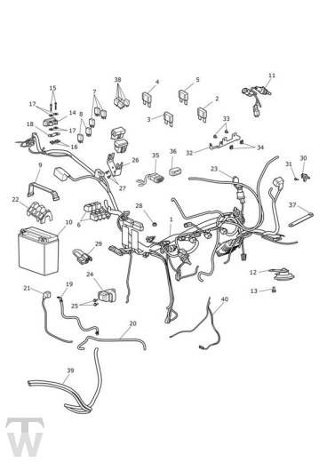 Electrical Equipment - Tiger XCA from VIN855532