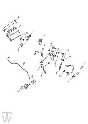 Motormanagement - Scrambler 1200 XE bis FIN AC8498