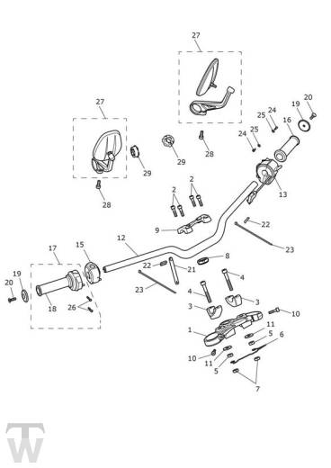 Lenker Schalter - Street Triple 765 RS